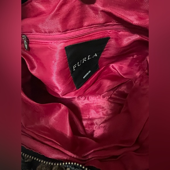 Furla Puffer Animal Print Shoulder Bag - Picture 11 of 12